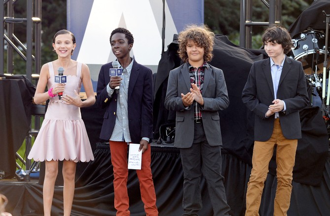 Glumci iz serije Stranger Things 2016. godine