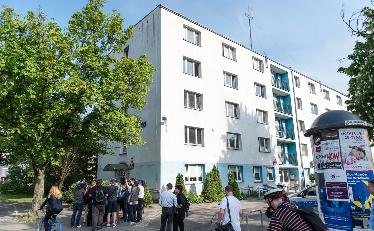 Komisariat, w któym zginął Igor Stachowiak