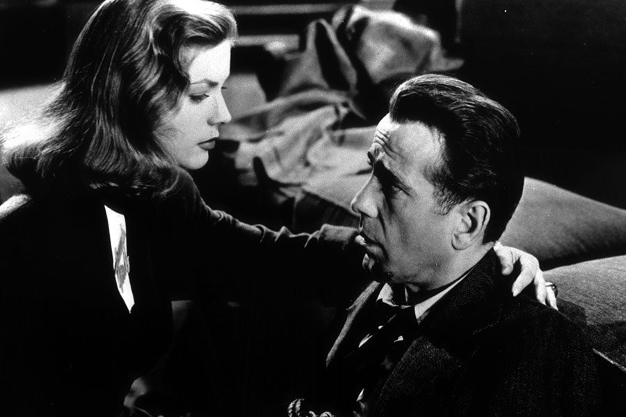 Lauren Bacall i Humphrey Bogart 
"Wielki sen"
reż. Howard Hawks, 1946 r.