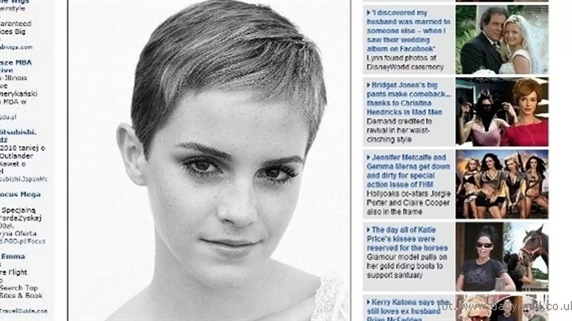 Emma Watson ostrzygła się na chłopczycę
