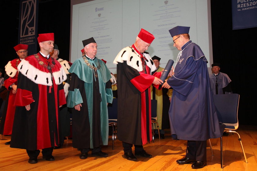 Prezyden Rzeszowa odebrał tytuł doktora honoris causa