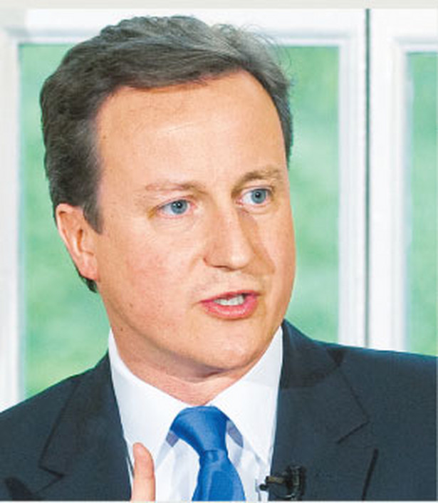 David Cameron. Fot. DGP