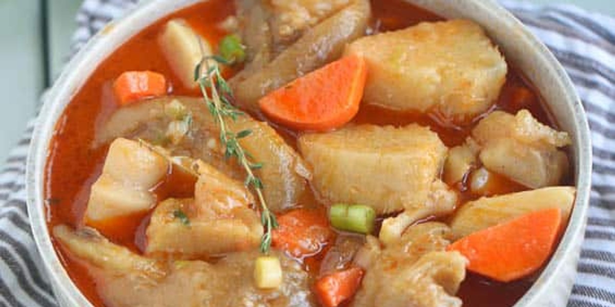 DIY Recipes: How to make Cow foot soup