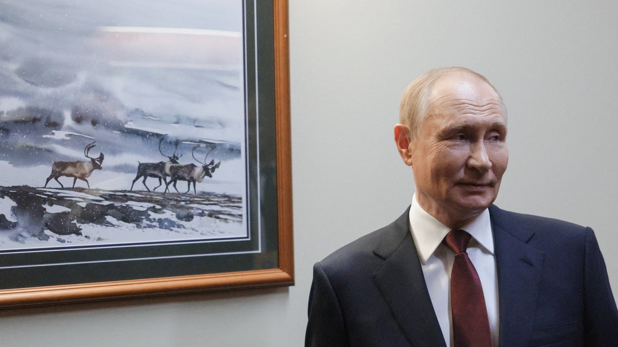 Ruský prezident Vladimir Putin po samite Trump-Putin.