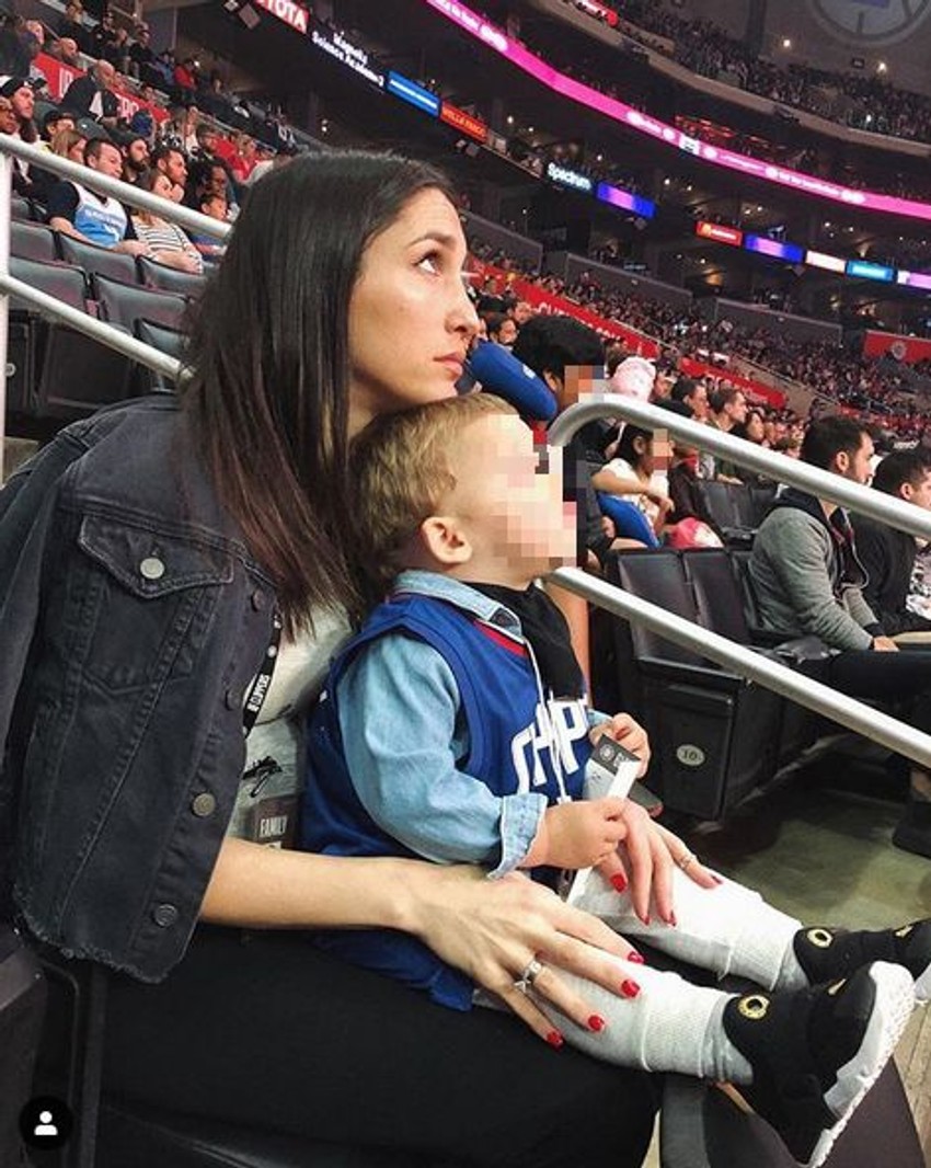 Jelisaveta Orašanin sa sinom Bogdanom