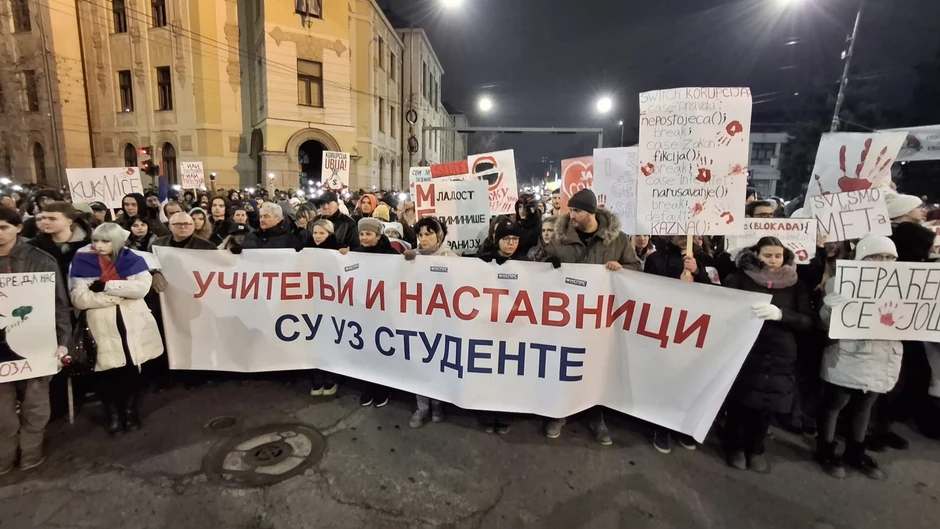 Niš protest