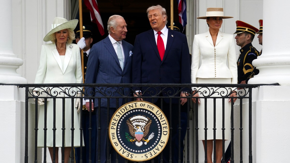 Tramp ugostio kralja Čarlsa