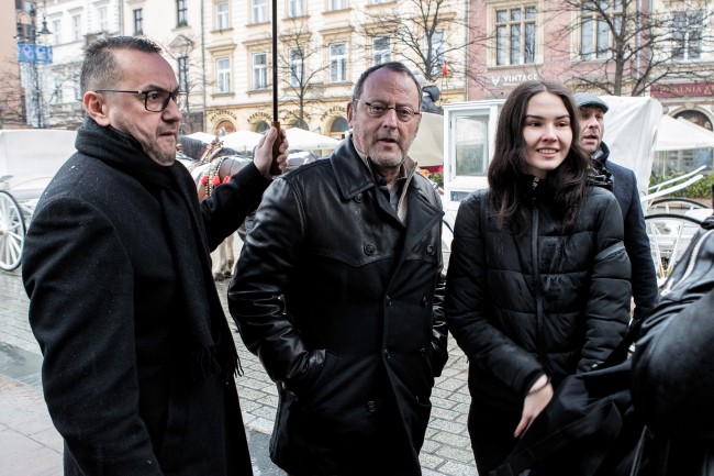 Jean Reno w Krakowie