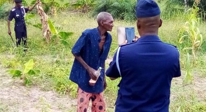Atebubu: 77-year-old man arrested for cultivating marijuana farm 