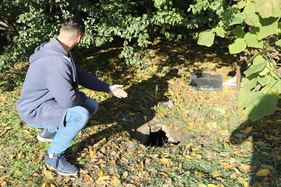 Jama u koju je upao mališan