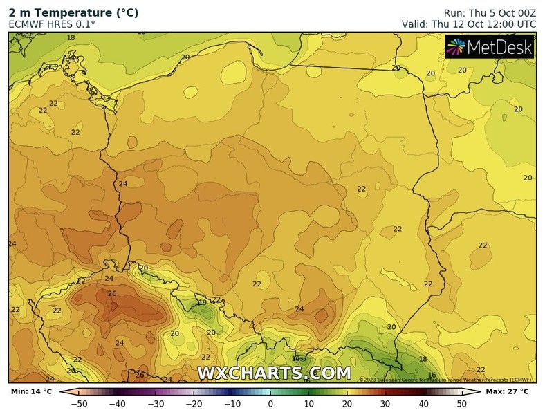 Za tydzień na chwilę może wrócić lato