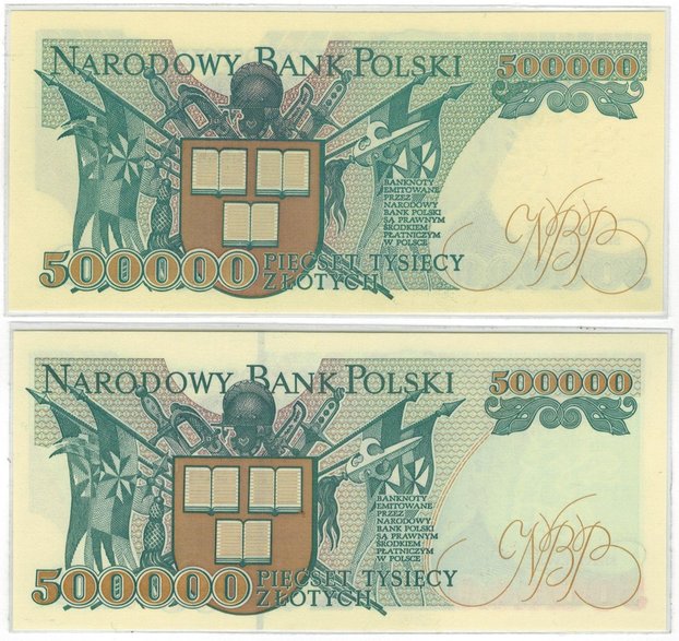 Polskie historyczne banknoty - autor: zbiory Justyny i Damiana Okrętów