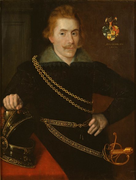 Wódz szwedzki Jacob Pontusson De la Gardie