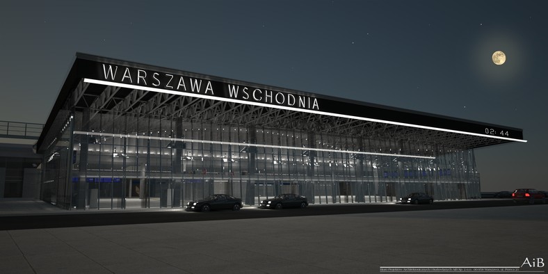 Wizualizacja: Dworzec Warszawa Wschodnia po modernizacji. Fot. materiały prasowe PKP