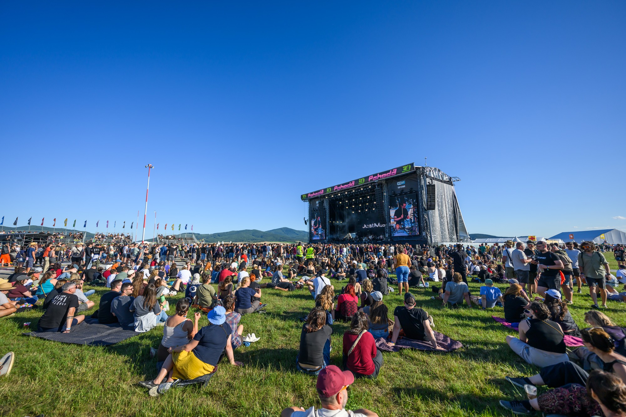 Festival Pohoda 2026 na letisku v Trenčíne.