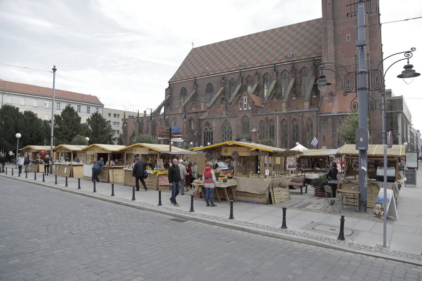 Ekojarmark przy ul. Szewskiej we Wrocławiu