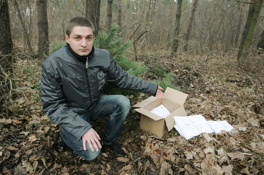 Kto wyrzucił listy do lasu?