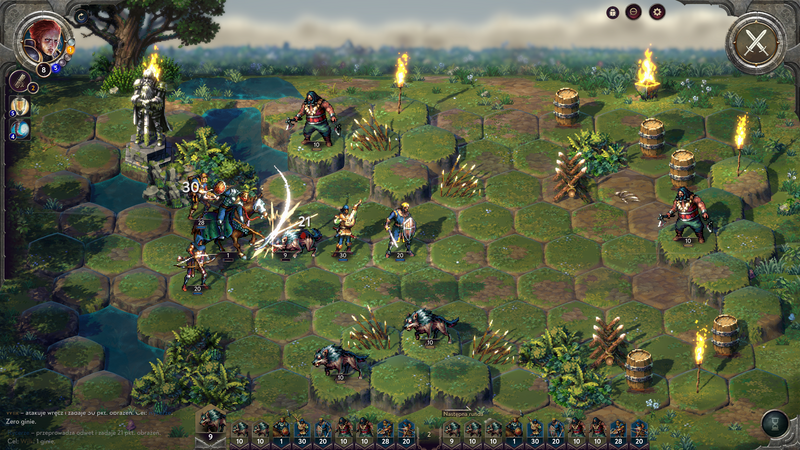 Songs of Conquest - screenshot z  gry (wersja na PC)