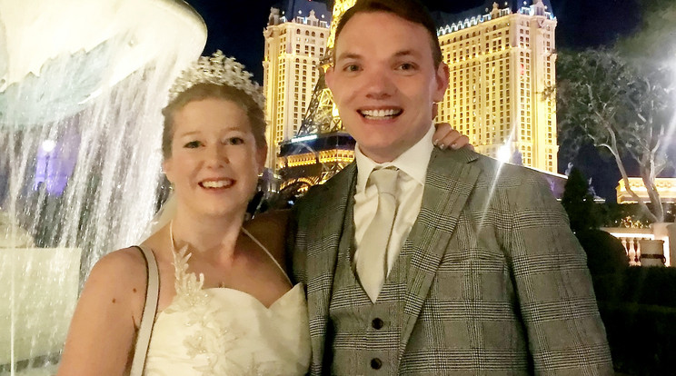 A fiatalok Nagy-Britanniából az amerikai Las Vegasba
utaztak összeházasodni /Fotó: Northfoto