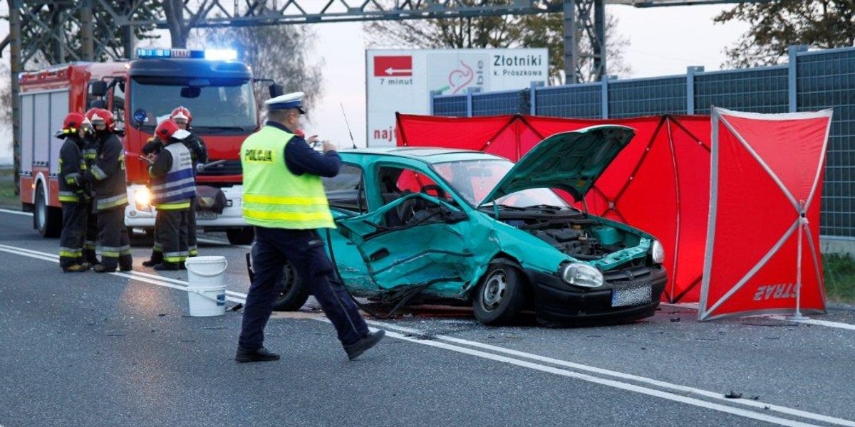 Tragiczny wypadek pod Opolem