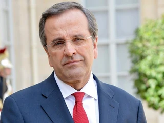 Antonis Samaras Grecja premier smutny