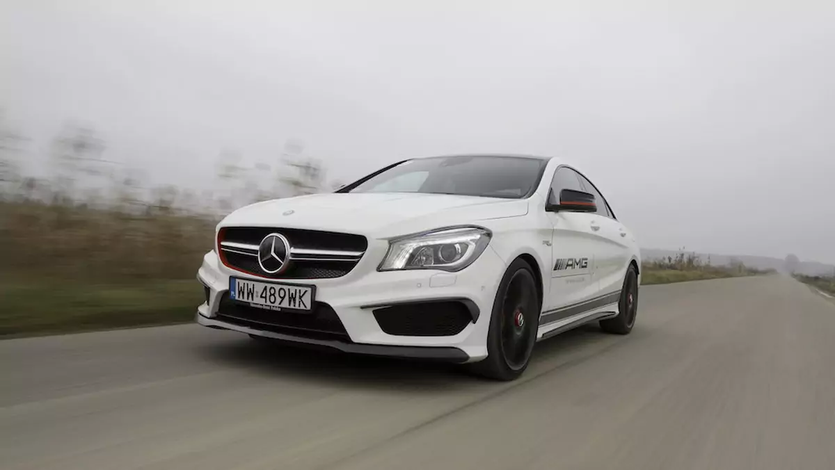 Mercedes CLA 45 AMG – twardy zawodnik, Test, Opinie