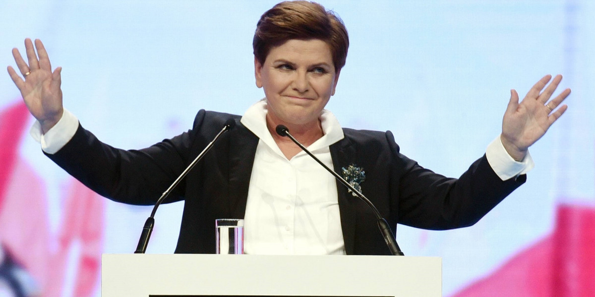 Beata Szydło, kandydatka na premiera PiS