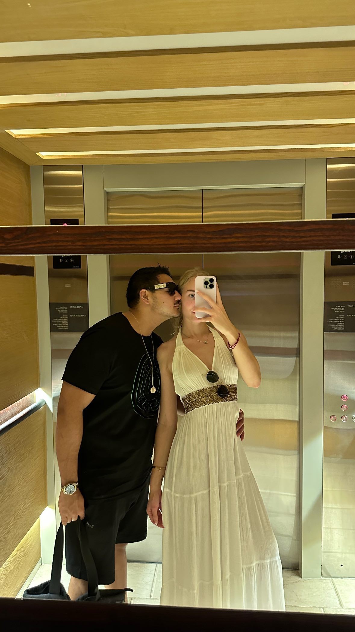 Alexandra s priateľom na Bali.