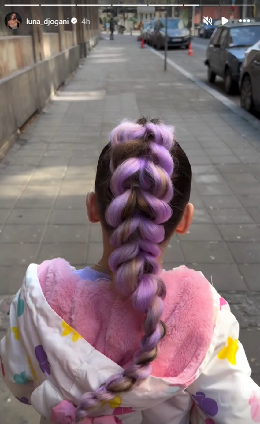 Devojčice masovno kopiraju frizuru ćerke Lune Đogani: Mala Mia postavila novi trend i izazvala ludilo na mrežama