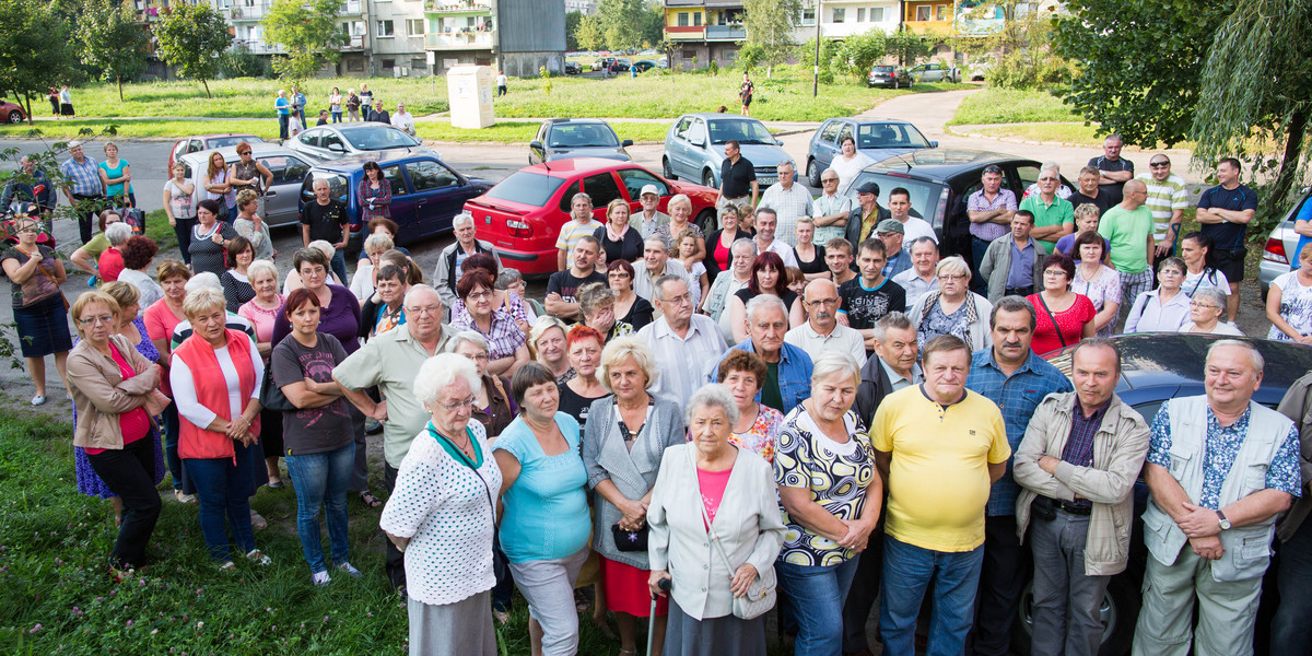 mieszkańcy mieszkań zakładowych