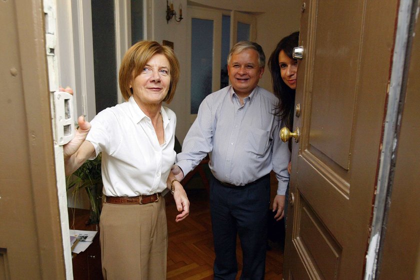 Maria Kaczyńska i Lech Kaczyński