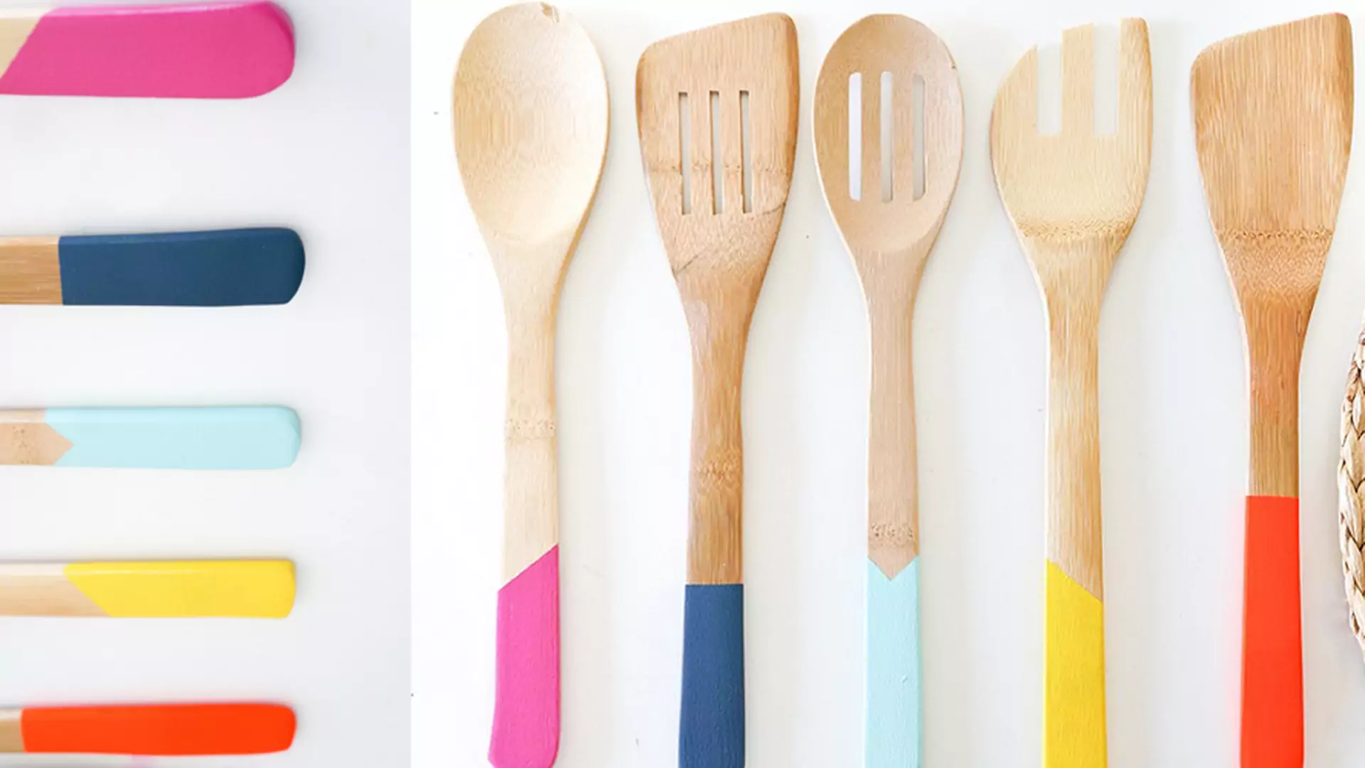 Zrób to sama: akcesoria w kolorach tęczy - dodadzą uroku twojej kuchni