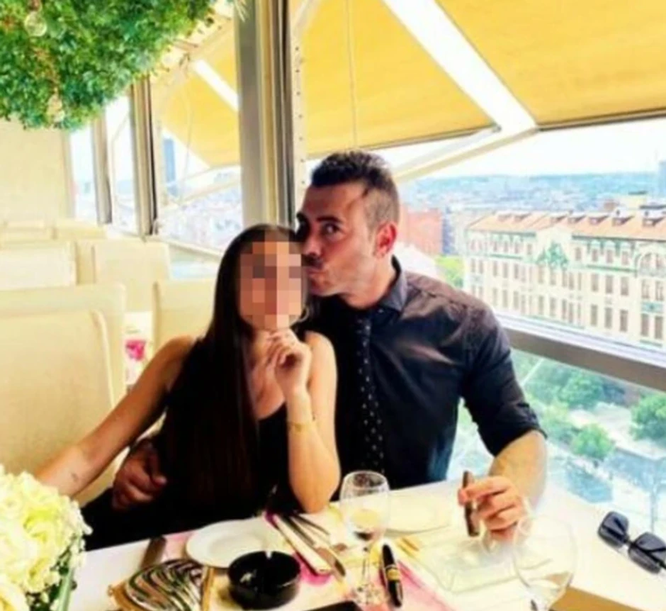 Uroš Ćertić sa ženom