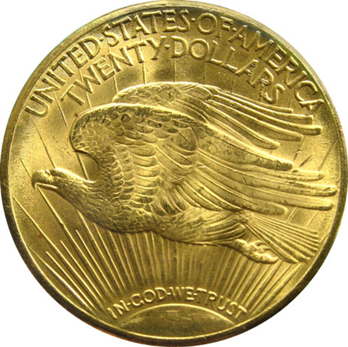 Double Eagle, złota dwudziestodolarówka z 1933 roku (R) - National Museum of American History, Smithsonian Institution, Washington, D.C.