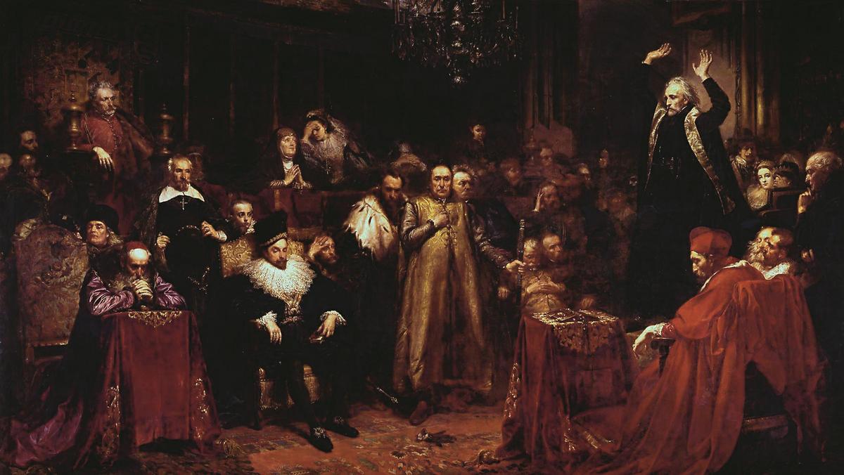 Kazanie Skargi, Jan Matejko