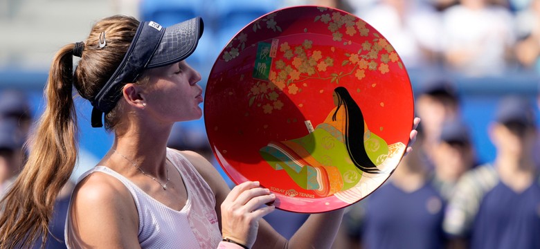 Weronika Kudermietowa wygrała turniej WTA w Tokio