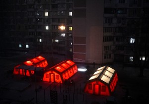 Šatori za grejanje u Kijevu