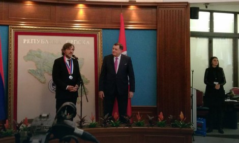 Emir Kusturica i Milorad Dodik
