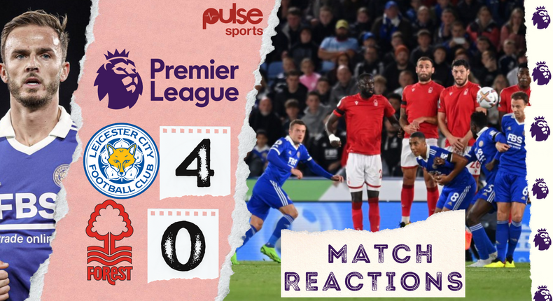 Leicester humiliated Nottingham Forest on Monday night in the Premier League and James Maddison was the star of the show