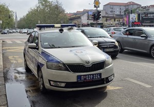 Policijski automobil/Ilustracija