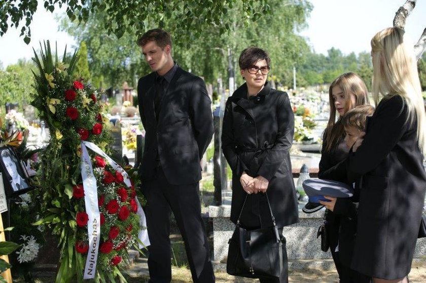 Pogrzeb w „M jak miłość"