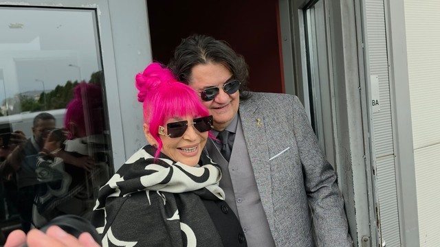 Zorica Brunclik stigla na snimanje "Pinkovih zvezda"