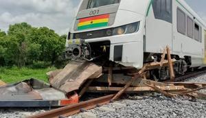 Inside story of how Ghana’s new train got involved in accident on a test run