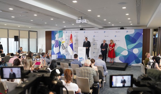 Konferencija za medije Dimitrija Kerkentzesa i Dušana Borovčanina