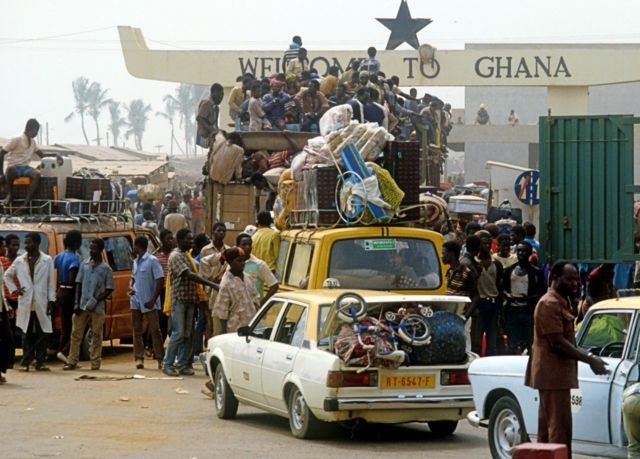 This mass expulsion forced over two million Ghanaians to return home [Naijabiography]
