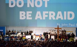 Przesłanie Maćka Cieśli - wolontariusza, który zmarł na raka - na spotkaniu z papieżem: Chciałbym po prostu żyć