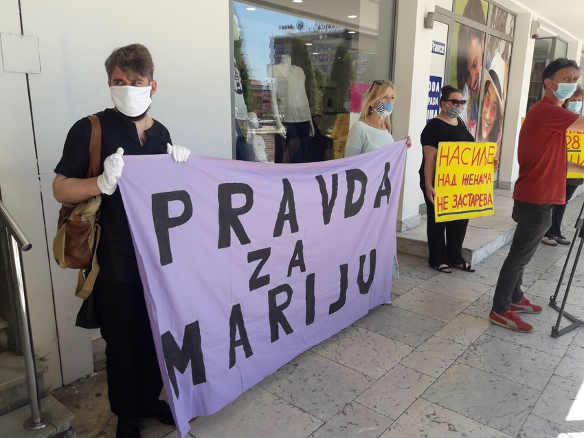 Kruševac 01 - Udruženja koja su došla da podrže Mariju Lukić - Foto N Božović