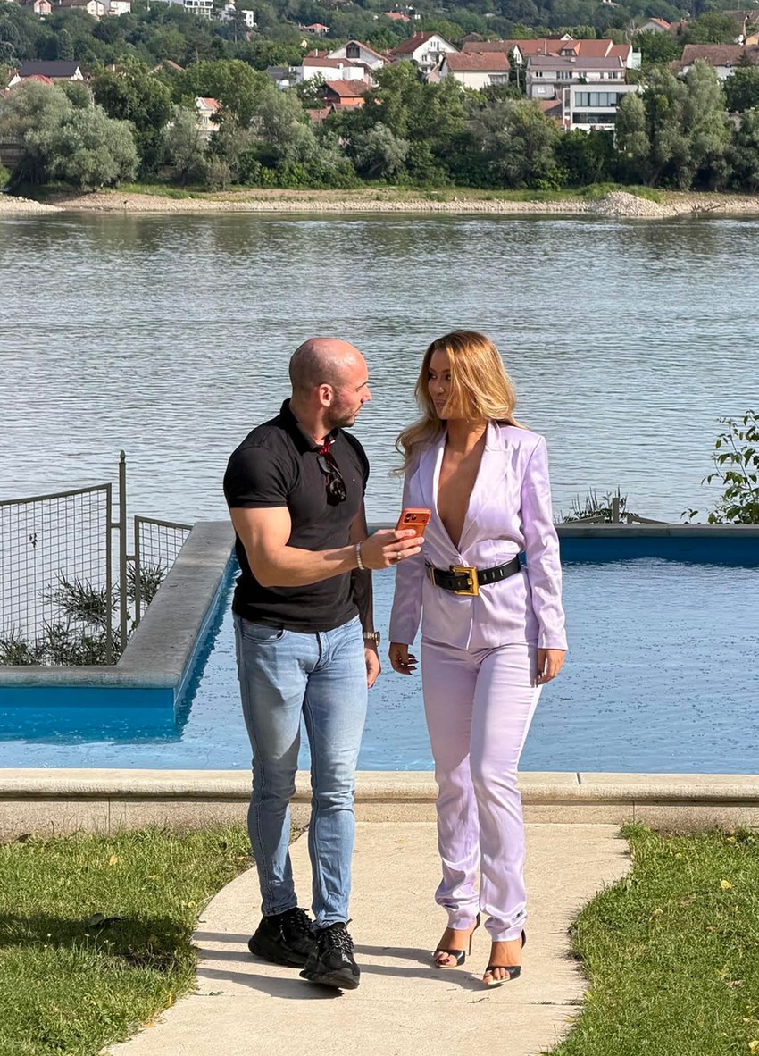 Tea Tairović sa mužem