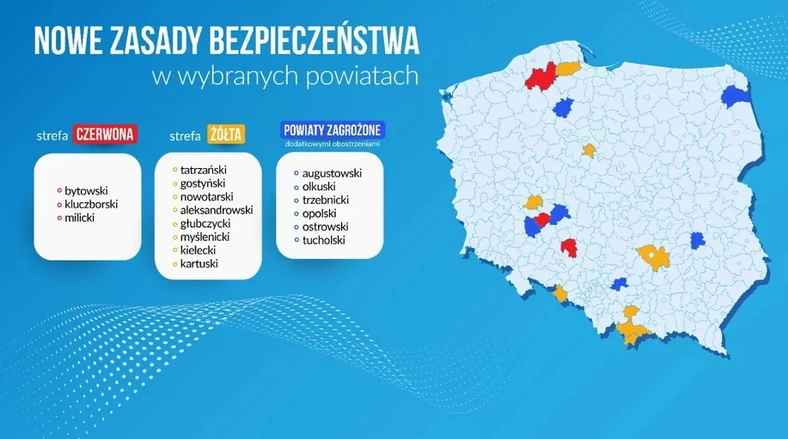 Koronawirus W Polsce Nowe Strefy Zolte I Czerwone Wiadomosci