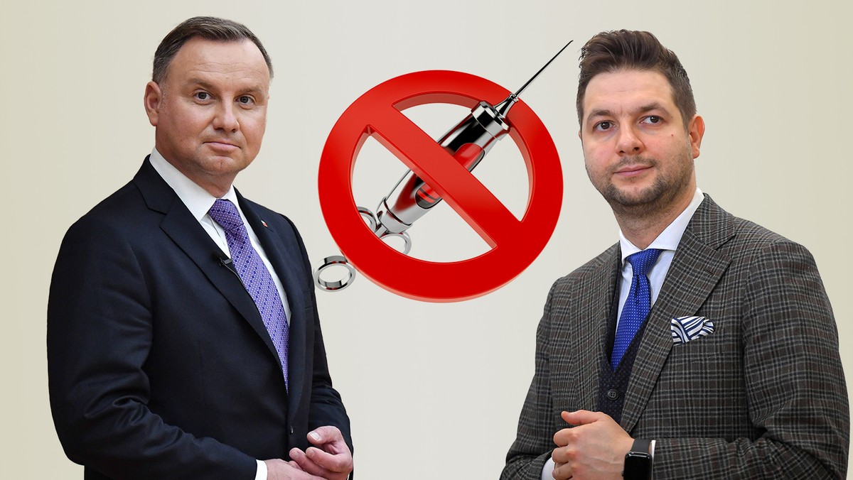 Andrzej Duda, Patryk Jaki i flirt z antyszczepionkowcami